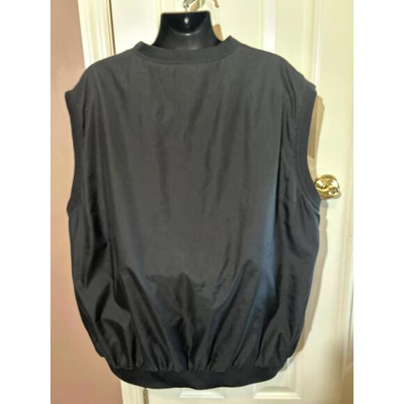 Ohio State Buckeyes Windbreaker Vest Mens XXXL Black Vintage - Picture 3 of 7